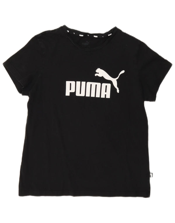 Damska koszulka z grafiką Puma Top UK 14 Średnia czarna