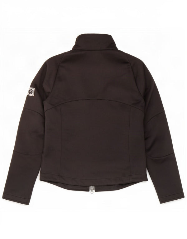 Damska kurtka dresowa Jack Wolfskin UK 8 XS, czarna w kwiaty, poliester