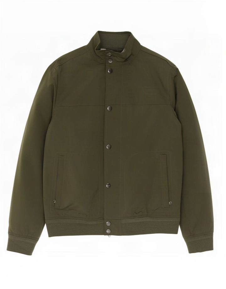 Męska kurtka bomber Marks & Spencer UK 38, średni khaki, poliester