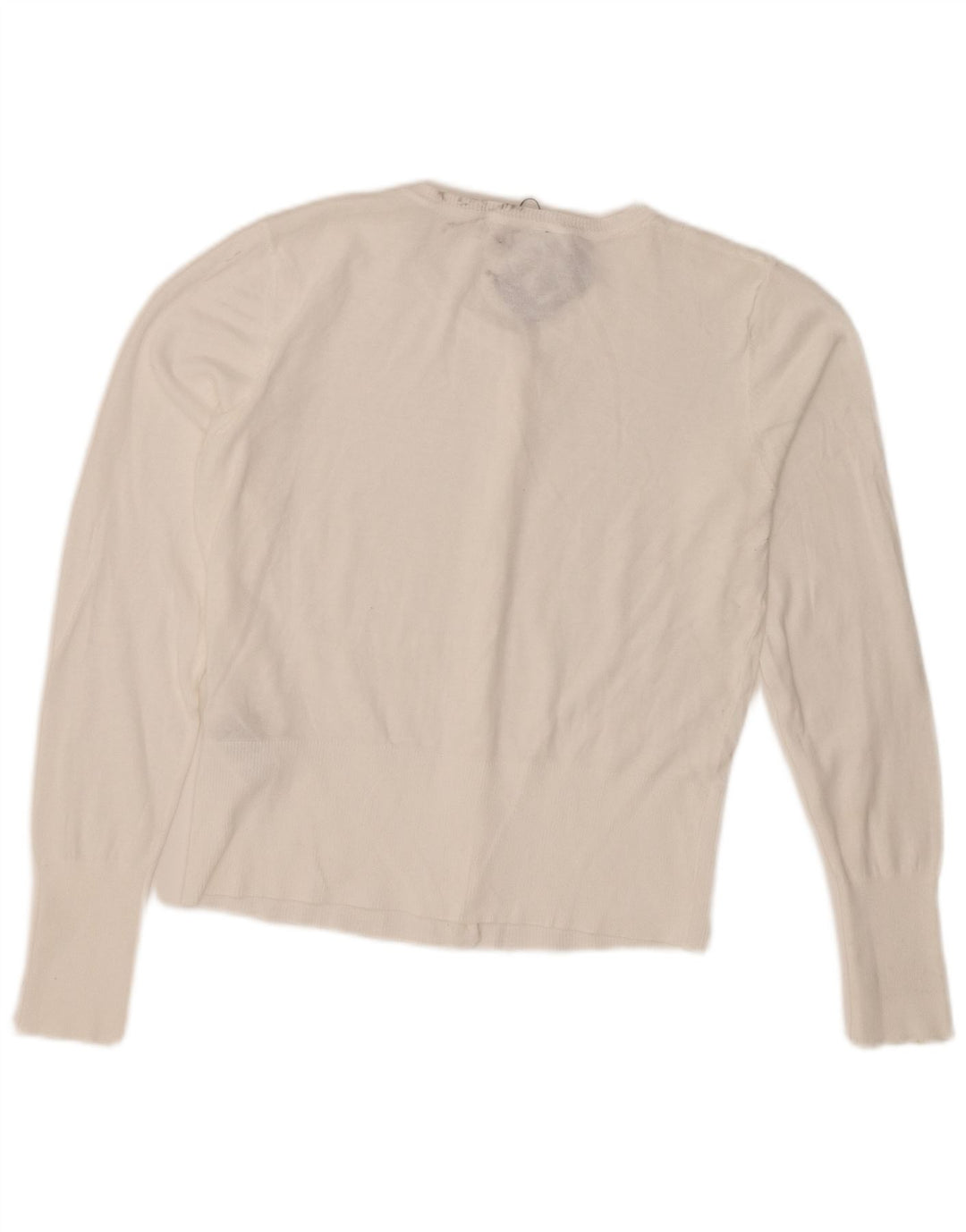 Sweter damski Oasis Crop Bolero UK 12, średni, biały, bawełniany