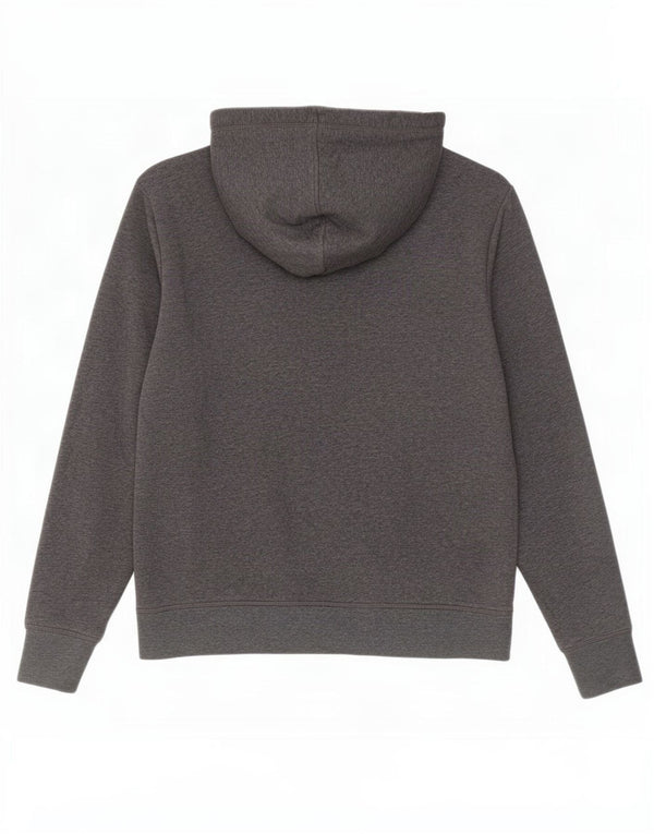 Męski sweter z kapturem Reebok z grafiką, mały, szary, z bawełny w cętki