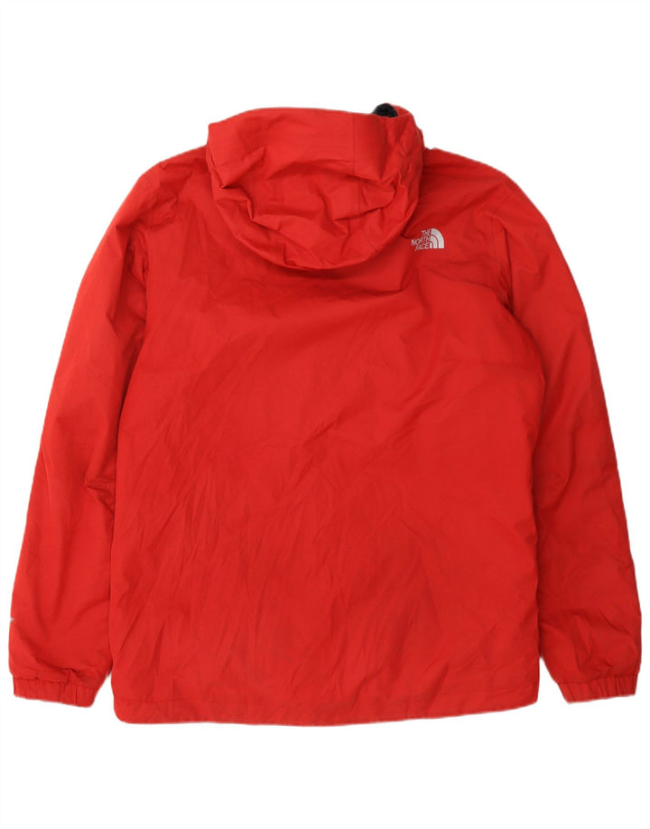 Męska kurtka wiatrówka z kapturem The North Face UK 38, średni czerwony poliester