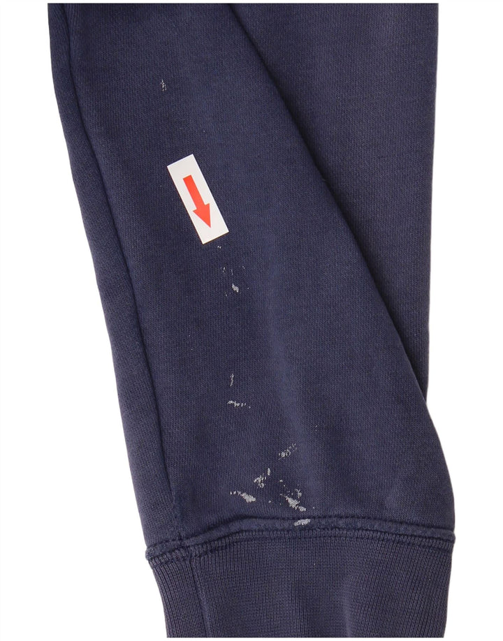 Męski sweter z kapturem Nike Graphic, średni granatowy, bawełniany
