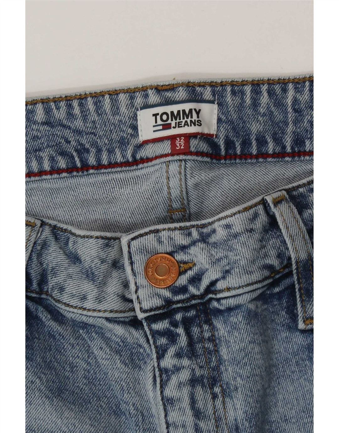 Damskie jeansy Bootcut Tommy Hilfiger W32 L26 Niebieskie bawełniane