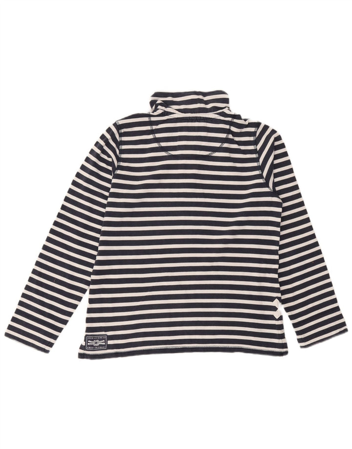 Crew Clothing Damska bluza o luźnym kroju, sweter UK 10 Small Blue Nautical