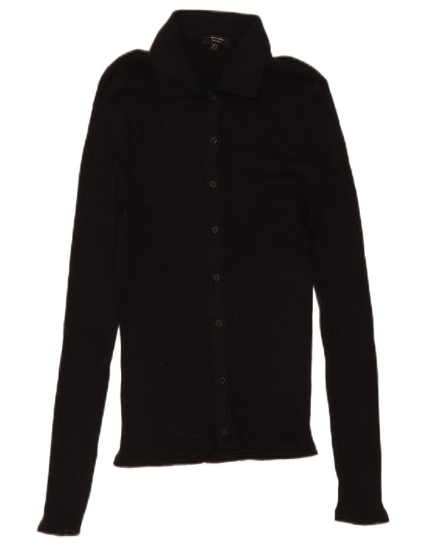 Kardigan damski Massimo Dutti Top UK 12 Medium Black