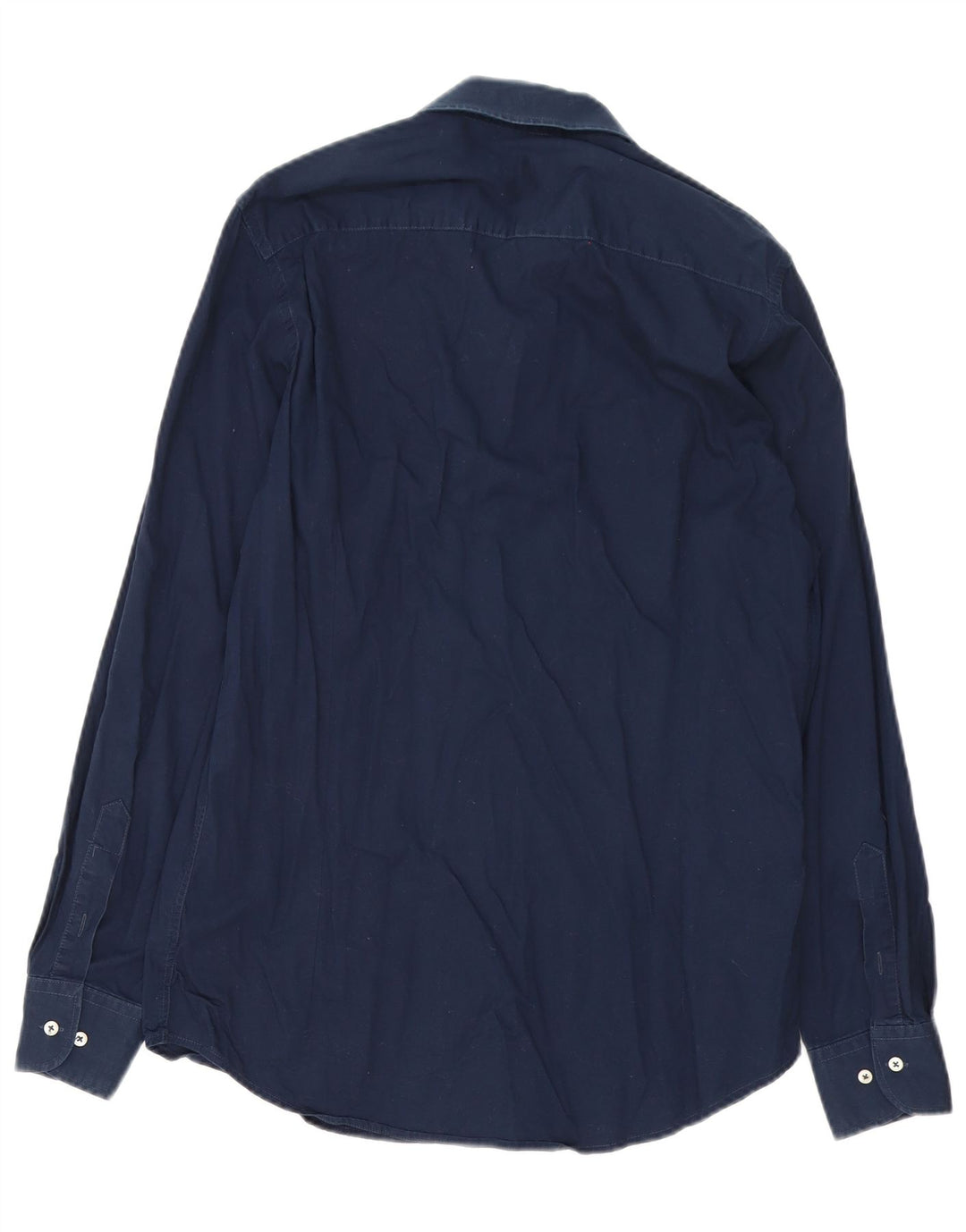 Koszula męska Trussardi rozmiar 41/42, duża, granatowa, bawełniana