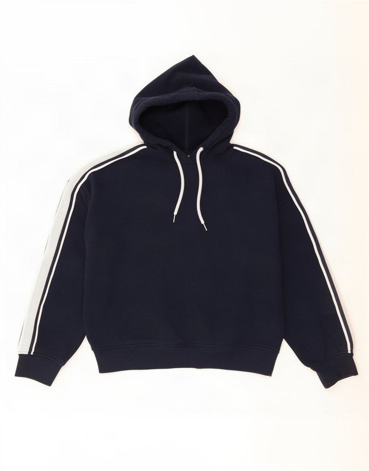Marks & Spencer Damski sweter oversize z kapturem UK 14, średni granatowy