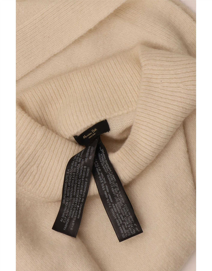 Tank top damski Massimo Dutti UK 12 w kolorze średniej beżowej wełny alpaki