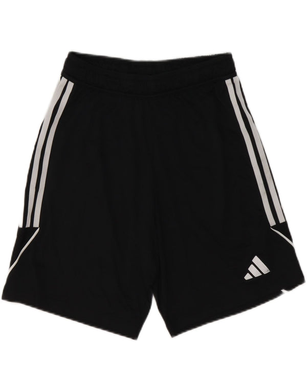 Męskie spodenki sportowe Adidas, małe, czarne, poliestrowe