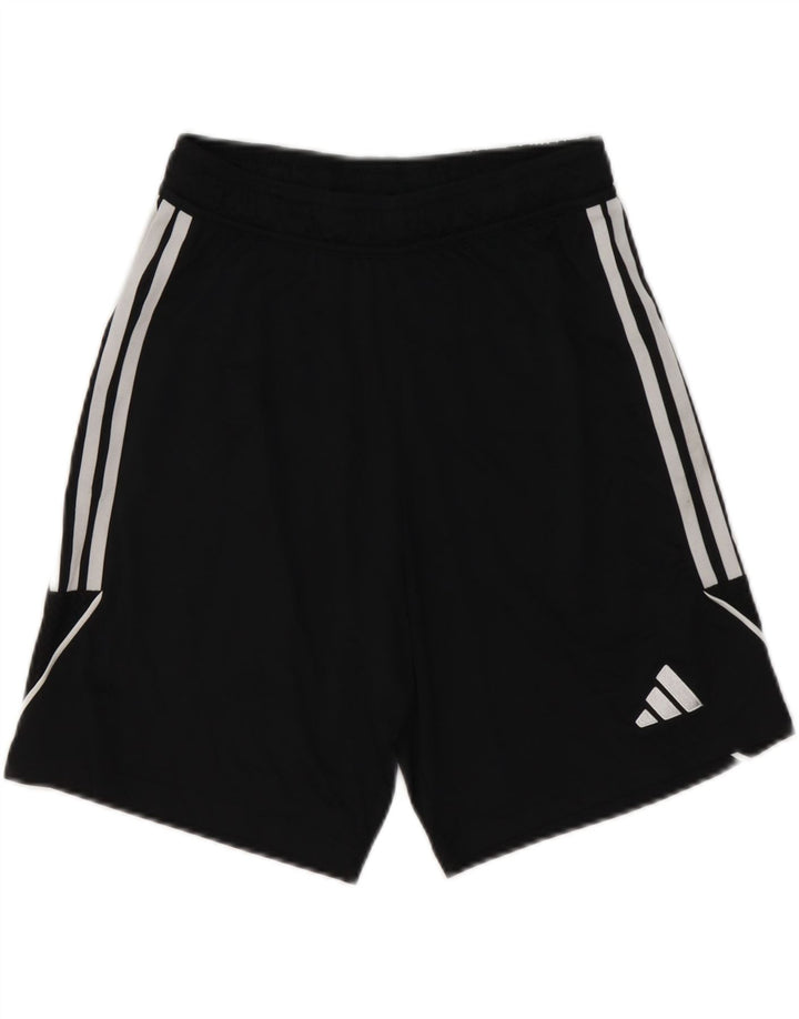 Męskie spodenki sportowe Adidas, małe, czarne, poliestrowe