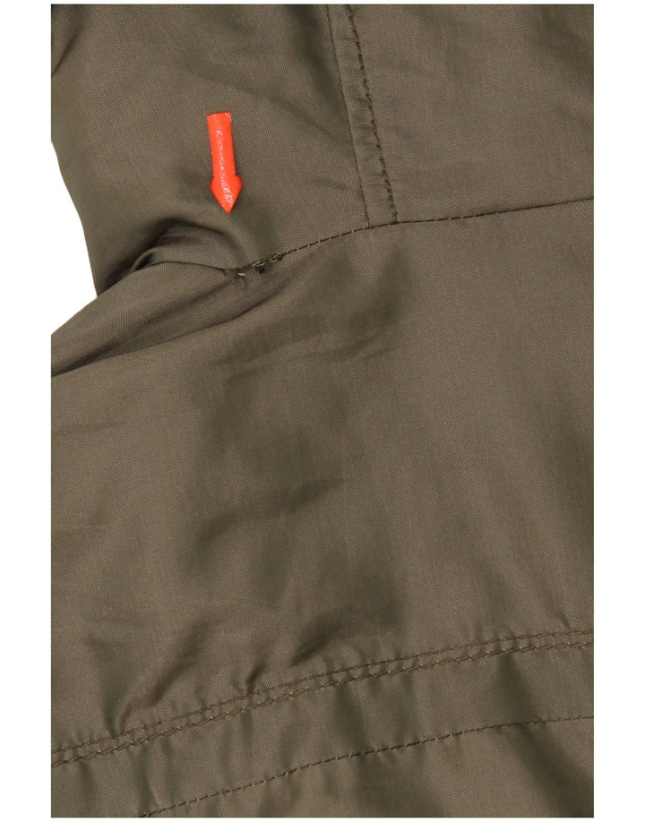 Damska ocieplana kurtka z kapturem PEUTEREY IT 42 Średni zielony poliamid