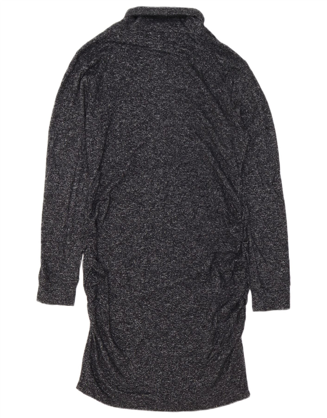 Damska sukienka sweterkowa Athleta UK 14, średni granatowy, nakrapiany sztuczny jedwab