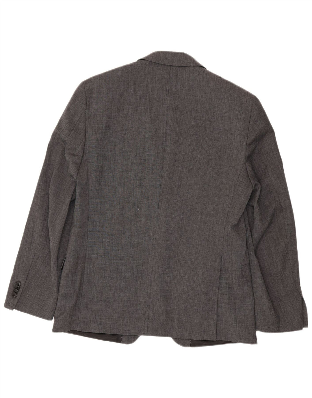 Męska marynarka zapinana na 2 guziki Tommy Hilfiger UK 42 XL Szara wełniana kratka