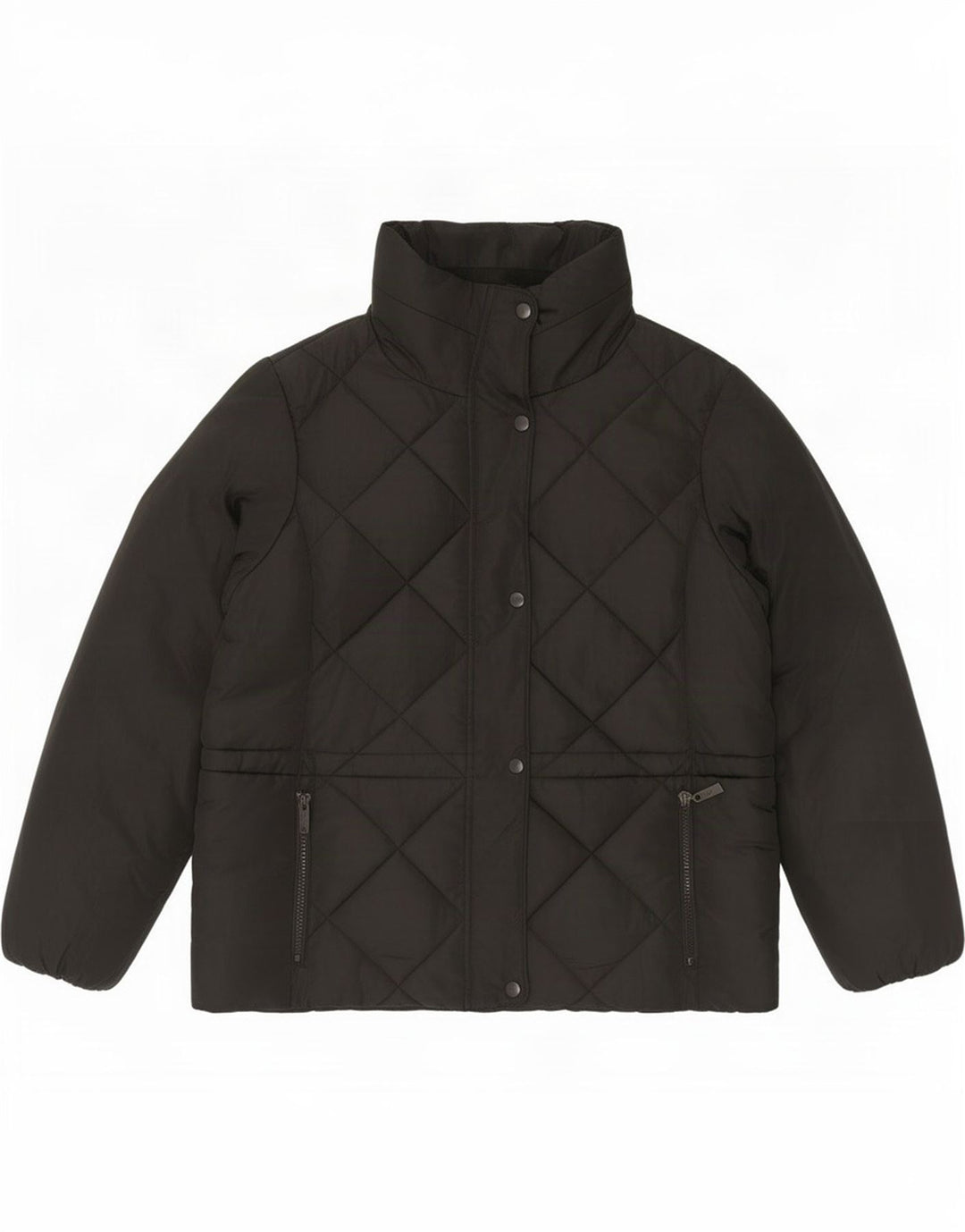 Marks & Spencer Damska ocieplana kurtka UK 22 3XL Czarny poliester