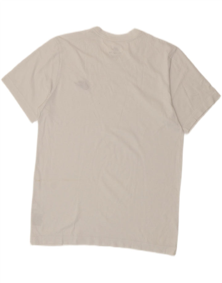 T-shirt męski NIKE Top, średni, biały, bawełniany
