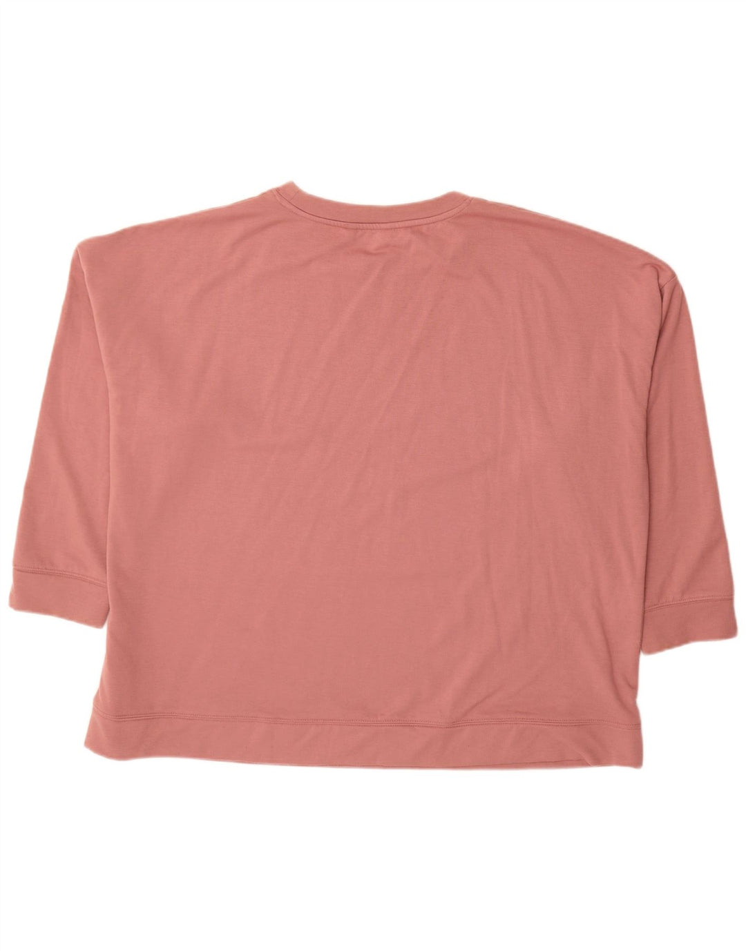 Damska bluza oversize VINTAGE UK 22 3XL Różowy poliester