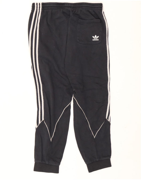 Męskie spodnie dresowe Adidas, średnie granatowe