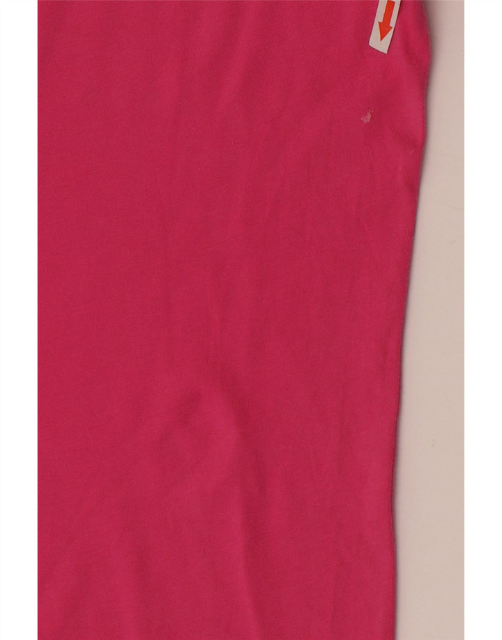 Męski T-shirt z grafiką NIKE, duży, różowy, bawełniany