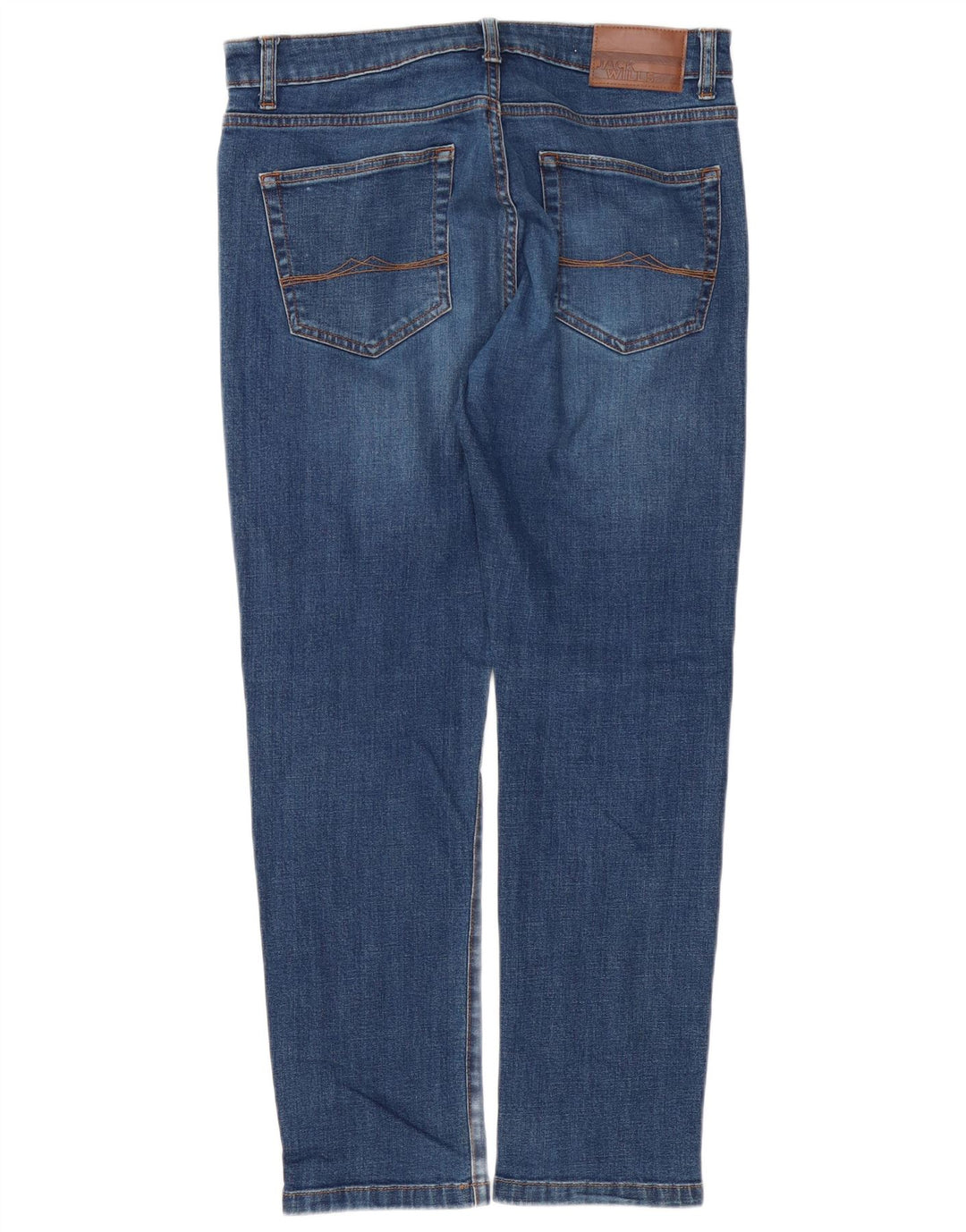 Męskie jeansy slim fit Jack Wills W32 L29 Niebieskie bawełniane