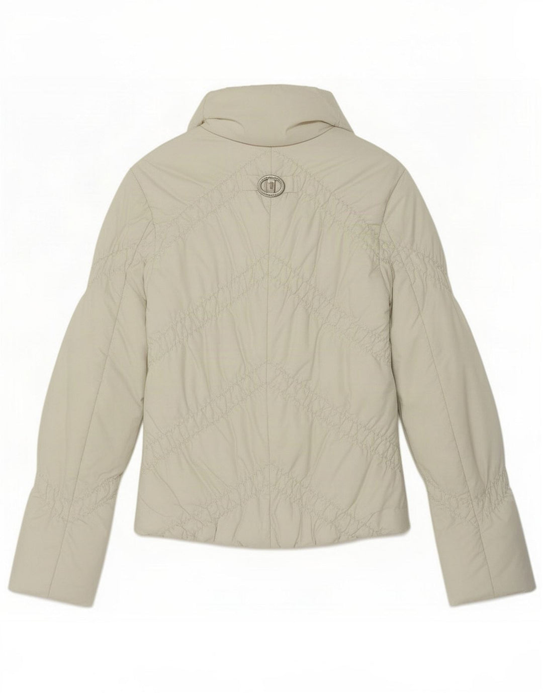 Trussardi Jeans Damska kurtka ocieplana IT 40 Small White Poliester