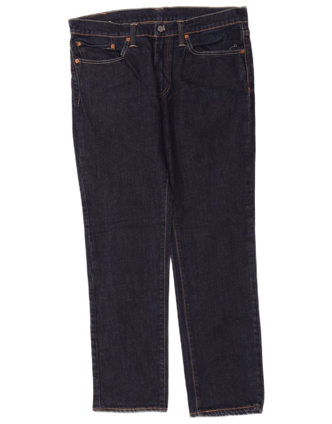 Męskie jeansy Levi's 511 Slim W34 L30 Granatowa bawełna