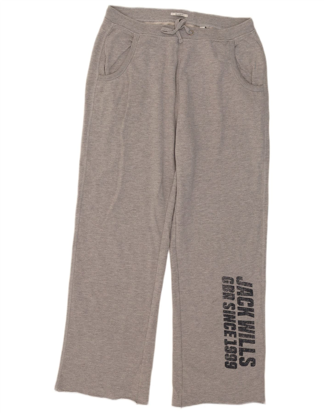 Damskie spodnie dresowe Jack Wills Graphic UK 14, średnioszare, nakrapiane