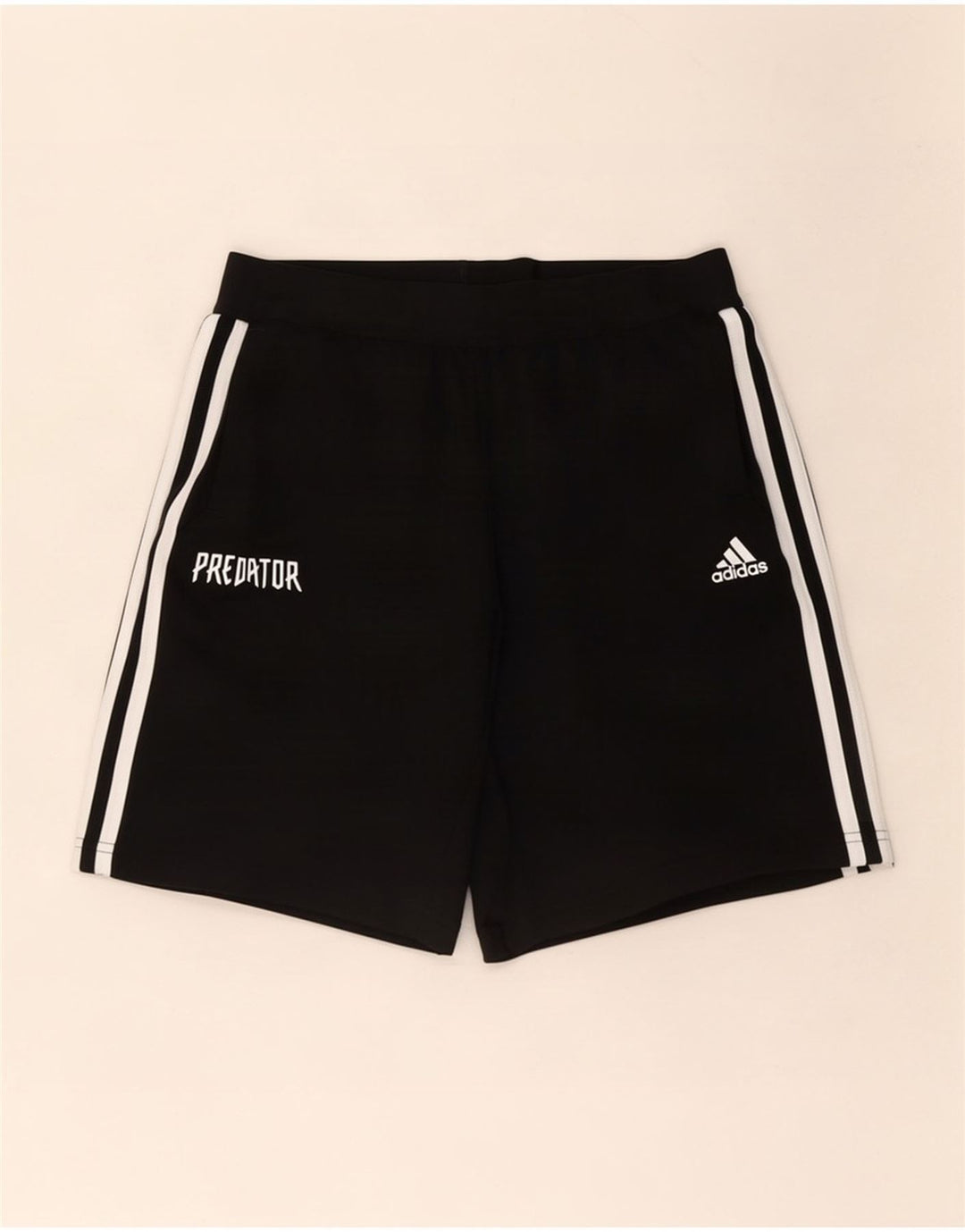 Spodenki sportowe chłopięce Adidas Predator 13-14 lat, czarny poliester