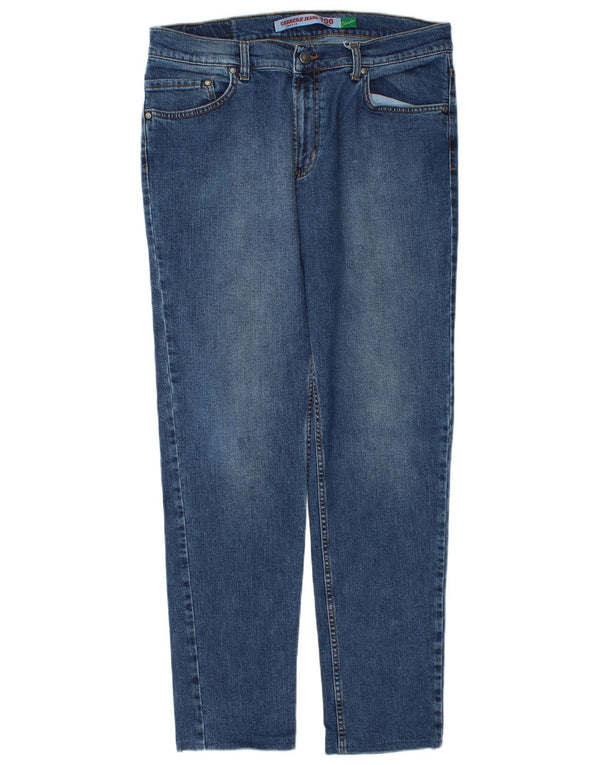 Carrera Mens Regular Fit Slim Jeans W36 L30 Blue Cotton
