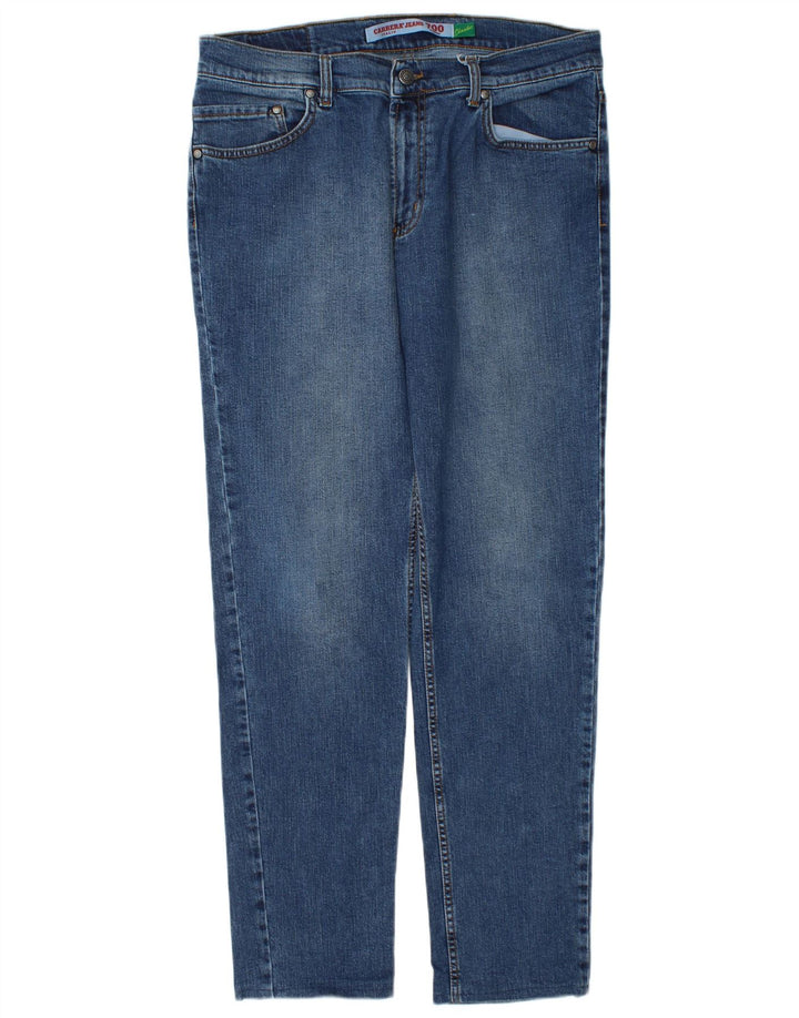 Męskie dżinsy slim fit Carrera W36 L30, niebieska bawełna