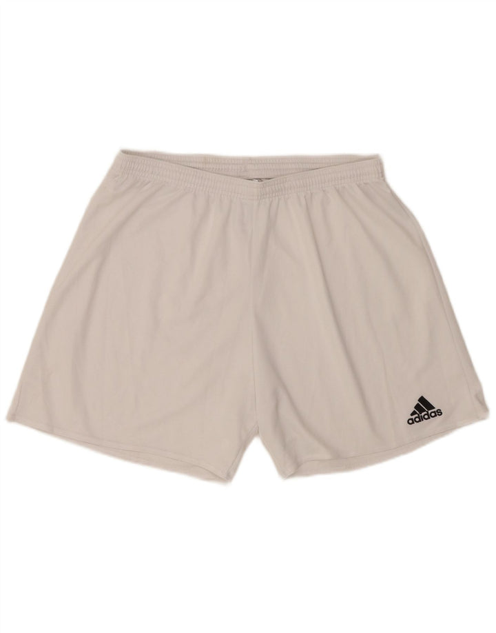Męskie spodenki sportowe Adidas Aeroready XL, biały poliester
