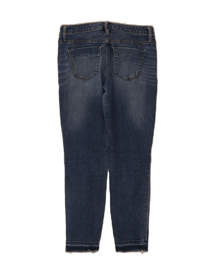 MOSSIMO Womens Distressed Mid Rise Jegging Jeans US 2 XS W25 L26 Blue Vintage Mossimo and Second-Hand Mossimo from Messina Hembry 