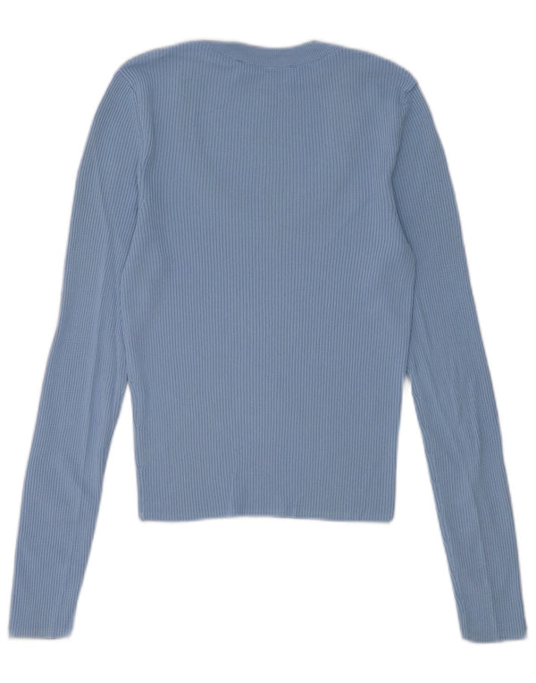 Damski top z długim rękawem Zara, UK 12, średni niebieski