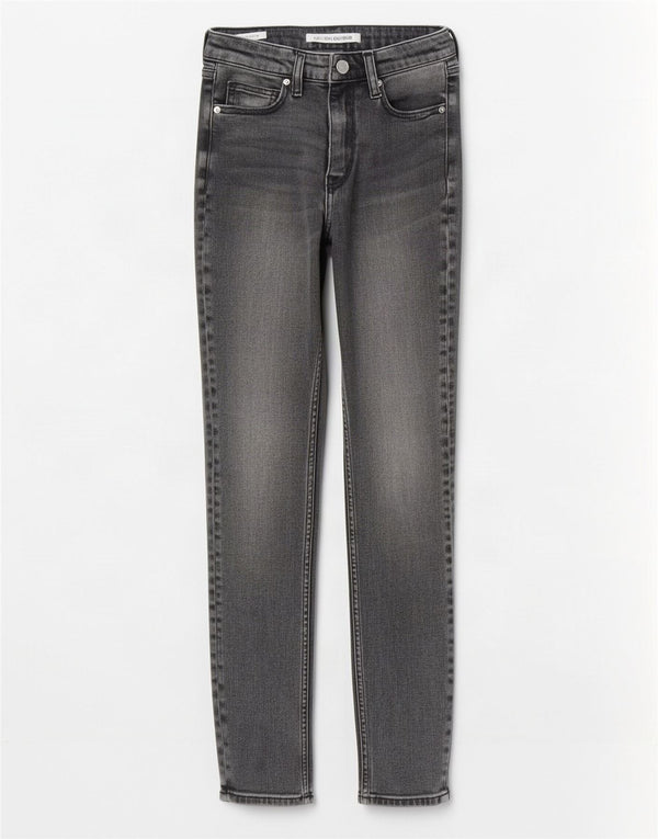 Damskie jeansy skinny Calvin Klein W26 L27 Szara bawełna