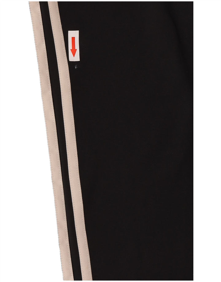 Damskie legginsy Adidas Climalite UK 8/10, małe, czarne, poliestrowe
