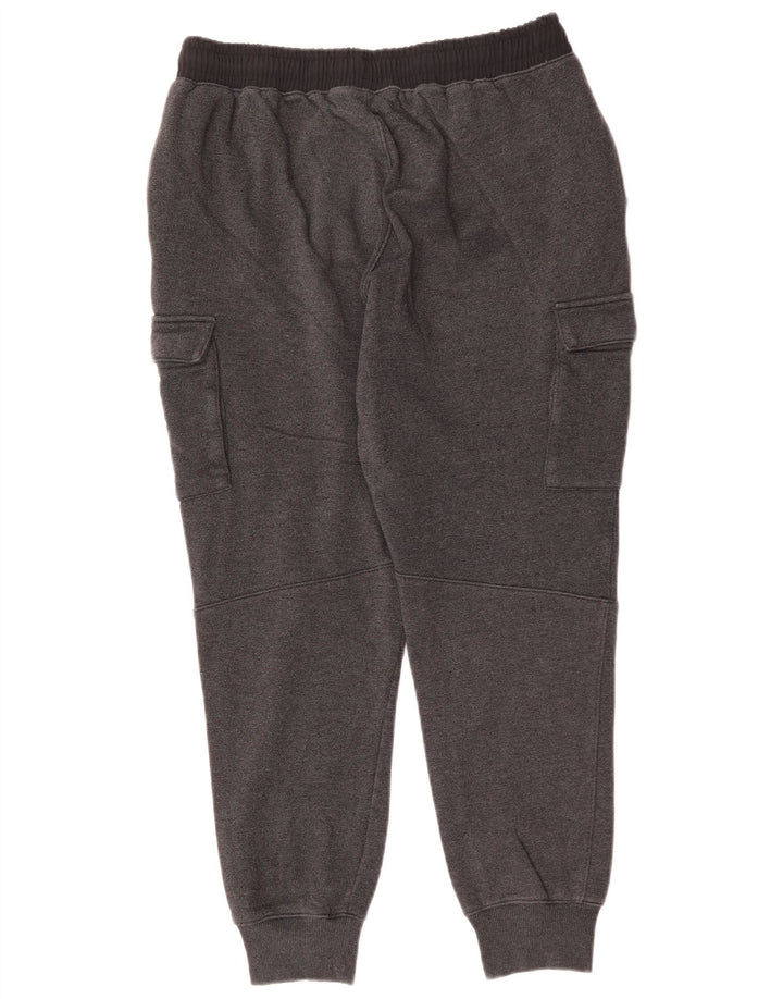Męskie spodnie dresowe Under Armour Cargo, duże, szare, bawełniane