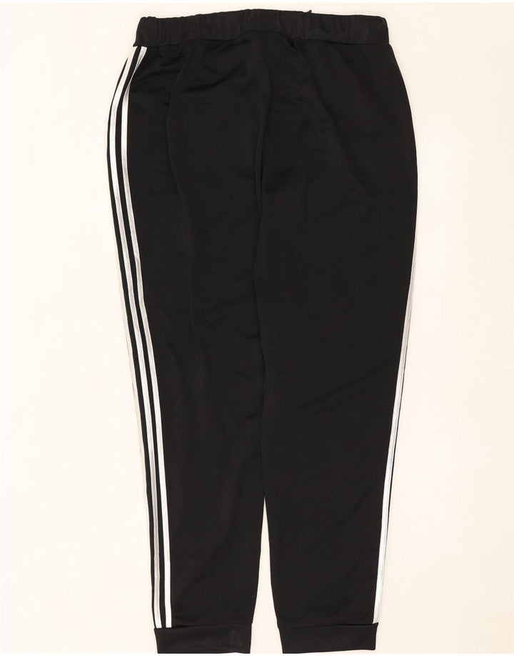 Damskie spodnie dresowe Adidas Joggers UK 20/22 XL Czarny poliester