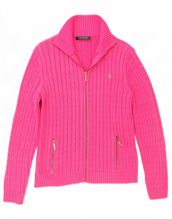 Sweter damski Ralph Lauren, UK 8, mały różowy