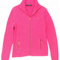 Sweter damski Ralph Lauren, UK 8, mały różowy