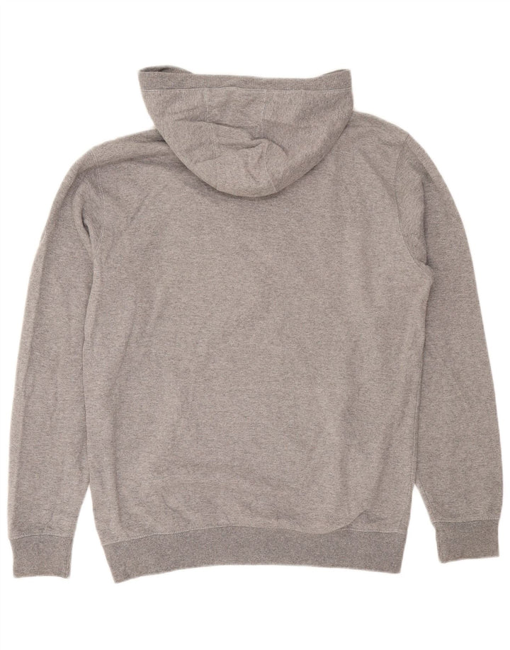 Męski sweter z kapturem Vans z grafiką, średnioszary, bawełniany