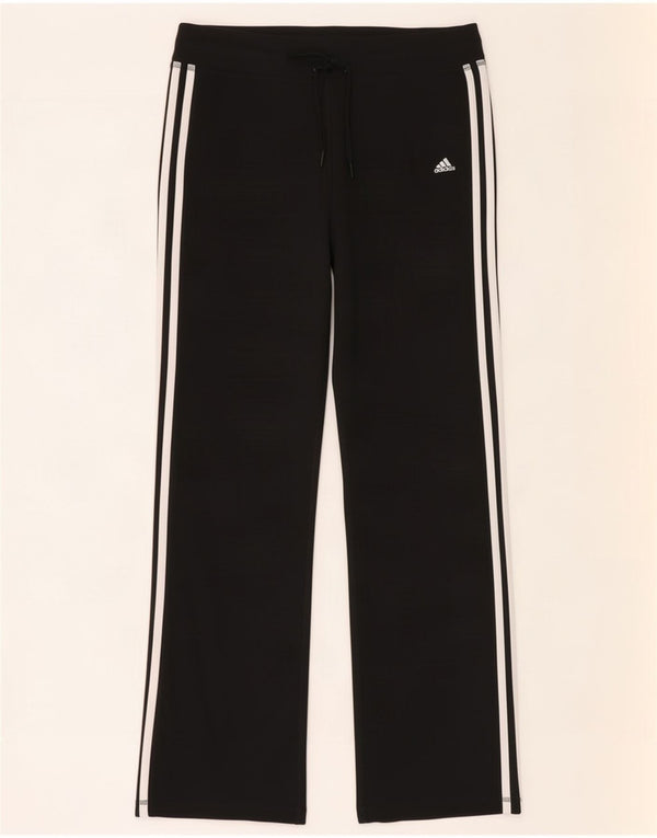 Damskie spodnie dresowe Adidas UK 12/14 Średni czarny poliester