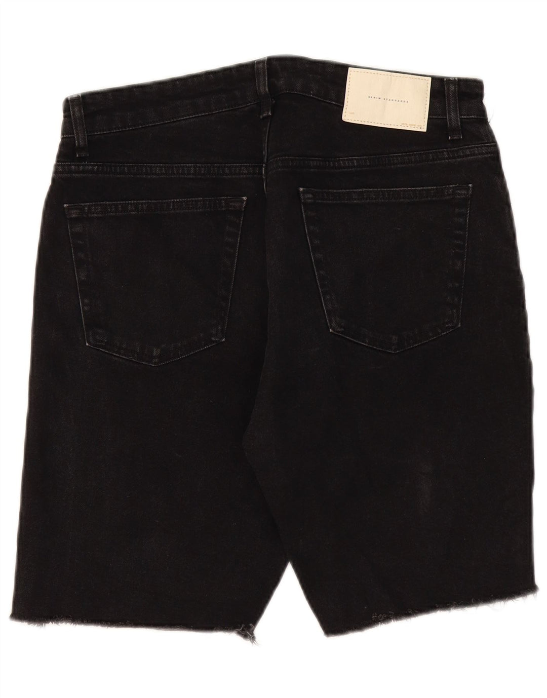 Męskie spodenki jeansowe Zara EU 42 Large W32 czarne