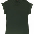 T-shirt damski Zara Top UK 12, średni zielony