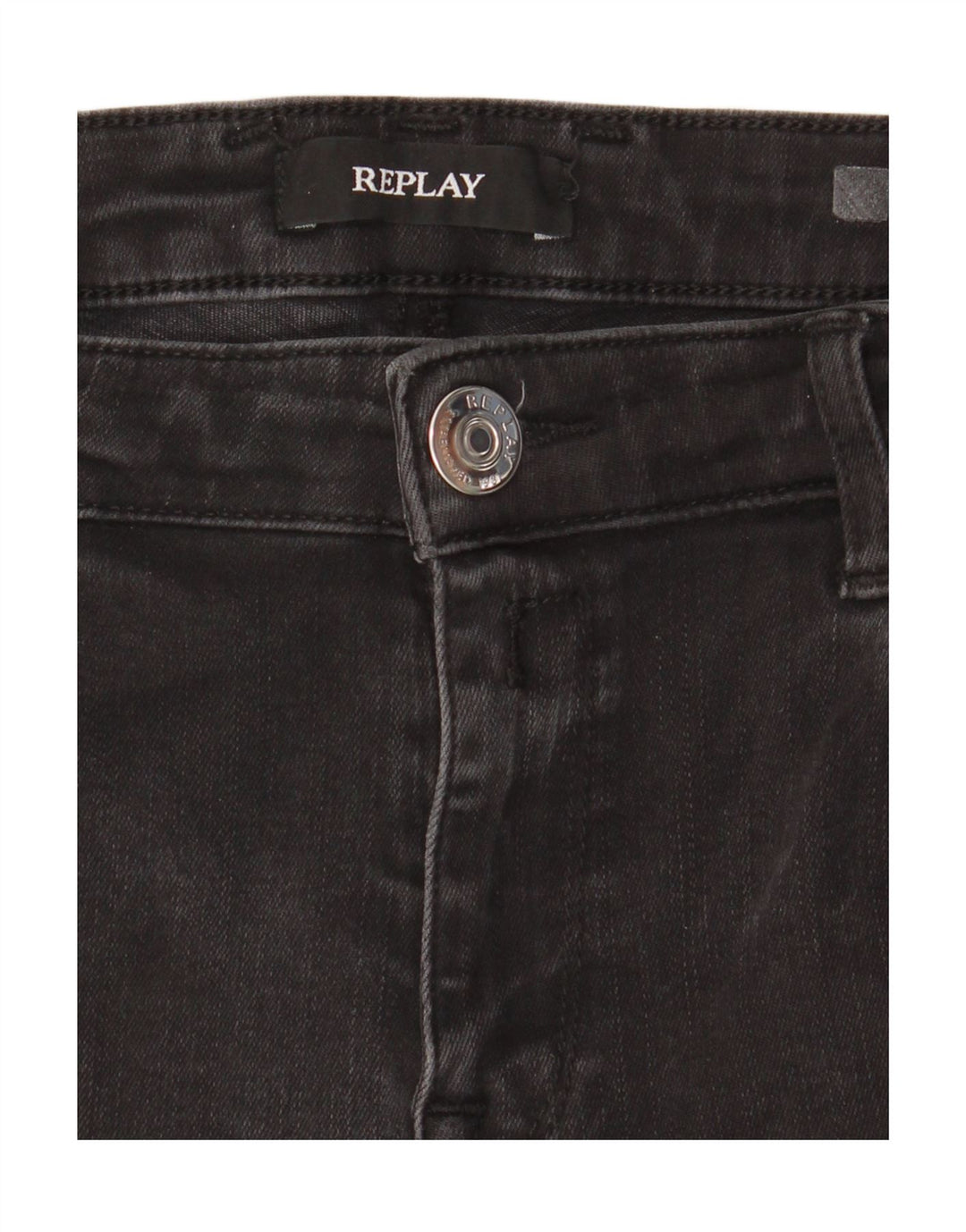 Damskie jeansy Skinny Replay W28 L28 czarne