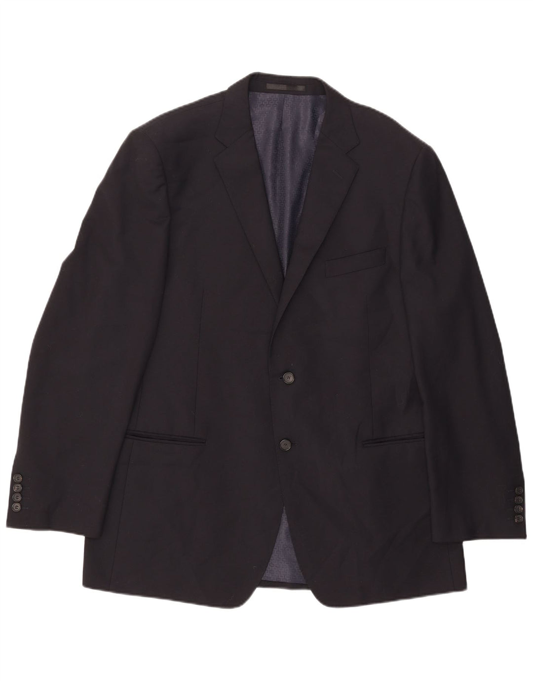 Marks & Spencer Męska marynarka z autografem, zapinana na 2 guziki, UK 44 XL, granatowa