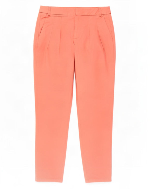 Spodnie damskie Zara Slim Chino XS W24 L28 Różowa bawełna
