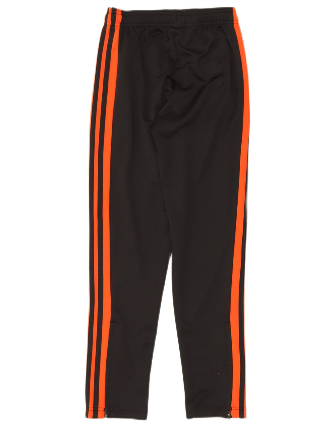 ADIDAS Boys Graphic Tracksuit Trousers 11-12 Years  Black Polyester