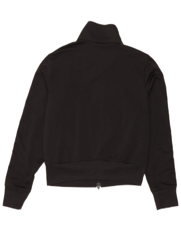 Damska bluza dresowa Adidas Crop Top Jacket UK 12 Średni czarny poliester