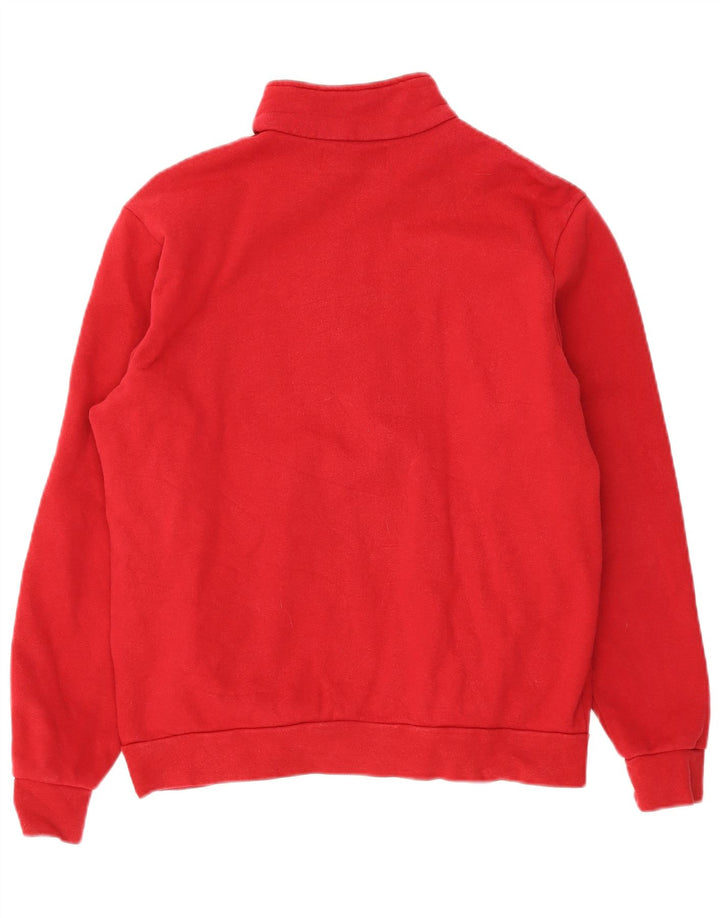 Męska bluza z zamkiem Kappa XL, czerwona, bawełniana