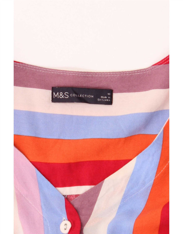Damska bluzka koszulowa Marks & Spencer, UK 10, mała, wielokolorowa